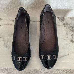Easy Spirit Esdelana Black Wedges Shoes